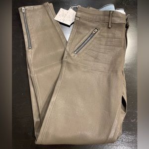 NWT Habitual Amalia Clay Hi Rise Zip Skinny Jeans with Ankle Zip 27